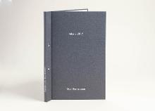 Hardcover with binder screws